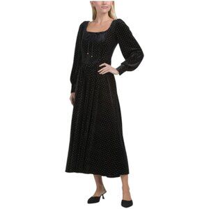 MOON RIVER Stud Drop Waist Dress